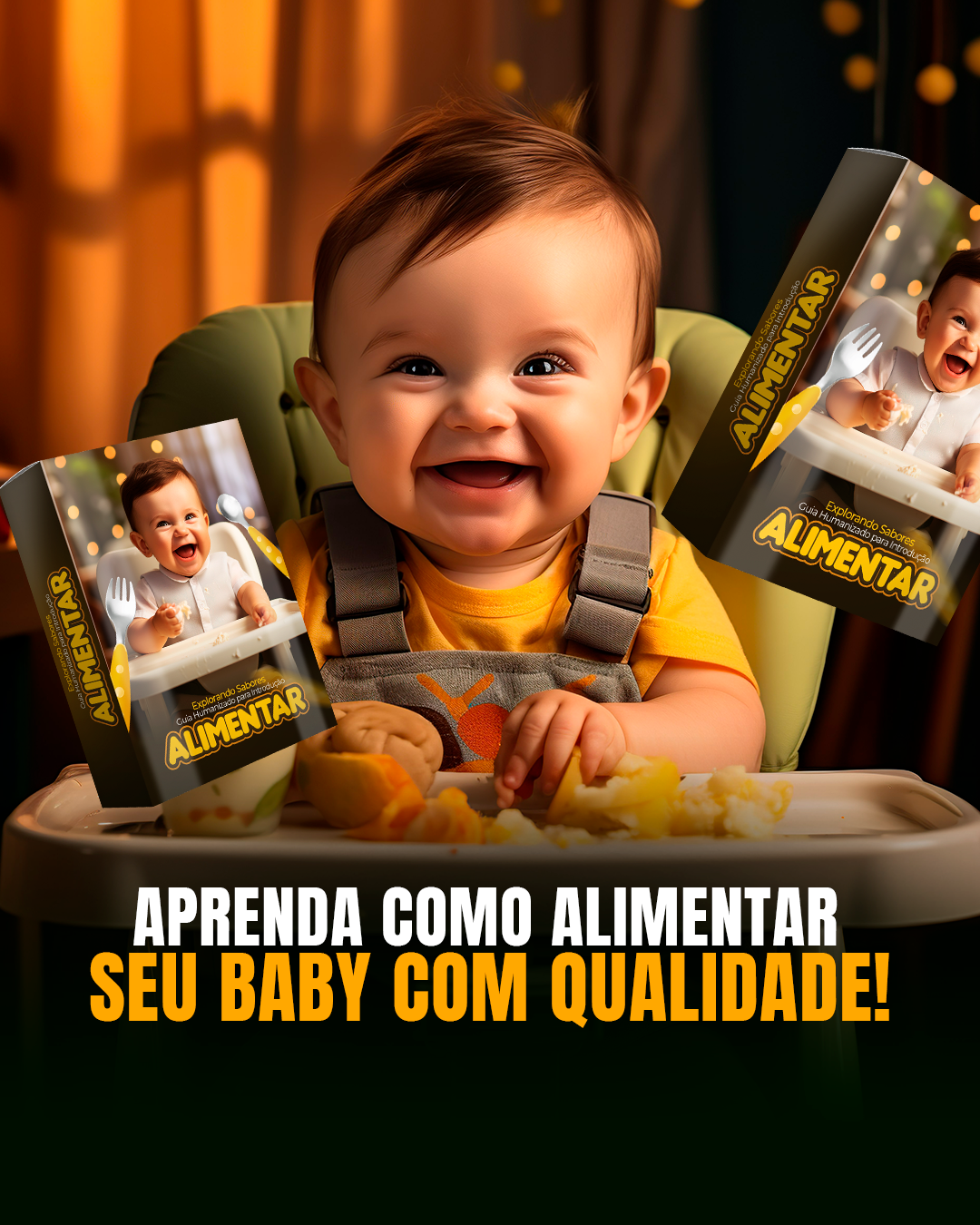 introdução alimentar do bebe-